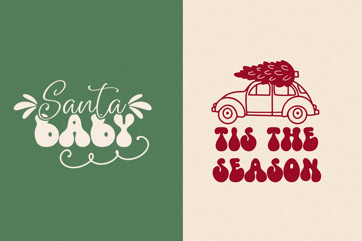Christmas Font & Doodles collection, a Script Font by CallMeStasia (Photo 5 of 18)