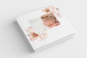 Poppies Baby Photo Album Cover