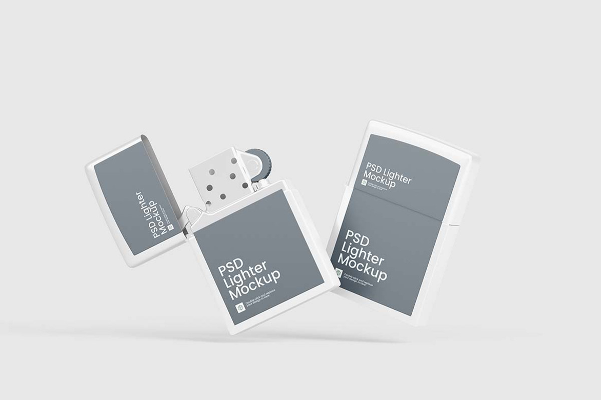 Lighter Mockups, a Packaging Mockup by tiyasprabawa (Photo 5 of 5)