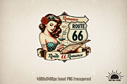 Retro Pin-Up Sublimation Bundle, an Object Graphic by GlitterCraft (Thumbnail 15 of 20)