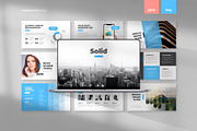 Solid PowerPoint Template, a Presentation Template by Creathrive Design (Thumbnail 1 of 7)