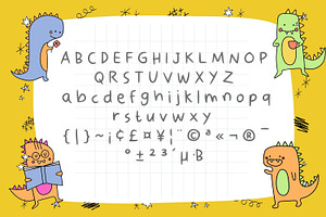 Disordered Child Handwriting Font