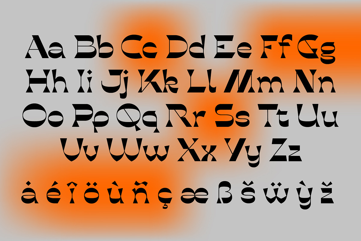 Raro | Futuristic serifs, a Serif Font by Pedroglifos (Photo 3 of 9)