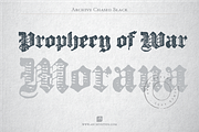 Archive Chased Black, a Blackletter Font by Archive Type Fonts (Thumbnail 2 of 3)