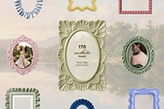 170 Aesthetic Vintage & Wavy Frames, an Object Graphic by OliaMuseDesign (Thumbnail 1 of 7)