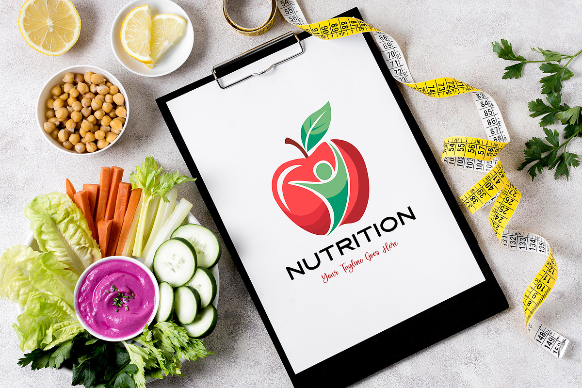 Custom Nutritionist Logo Template preview 4