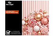 Candy Cane Christmas Backdrop, a Background Photo by KenScape (Thumbnail 2 of 3)