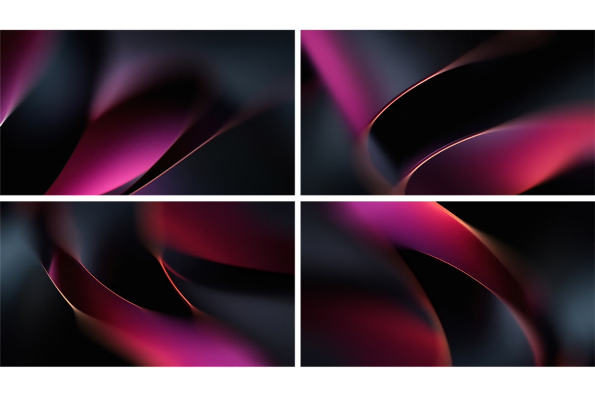 Dark Gray and Pink Abstract Design, a Background Photo by BazziBa♥ (Photo 2 of 3)