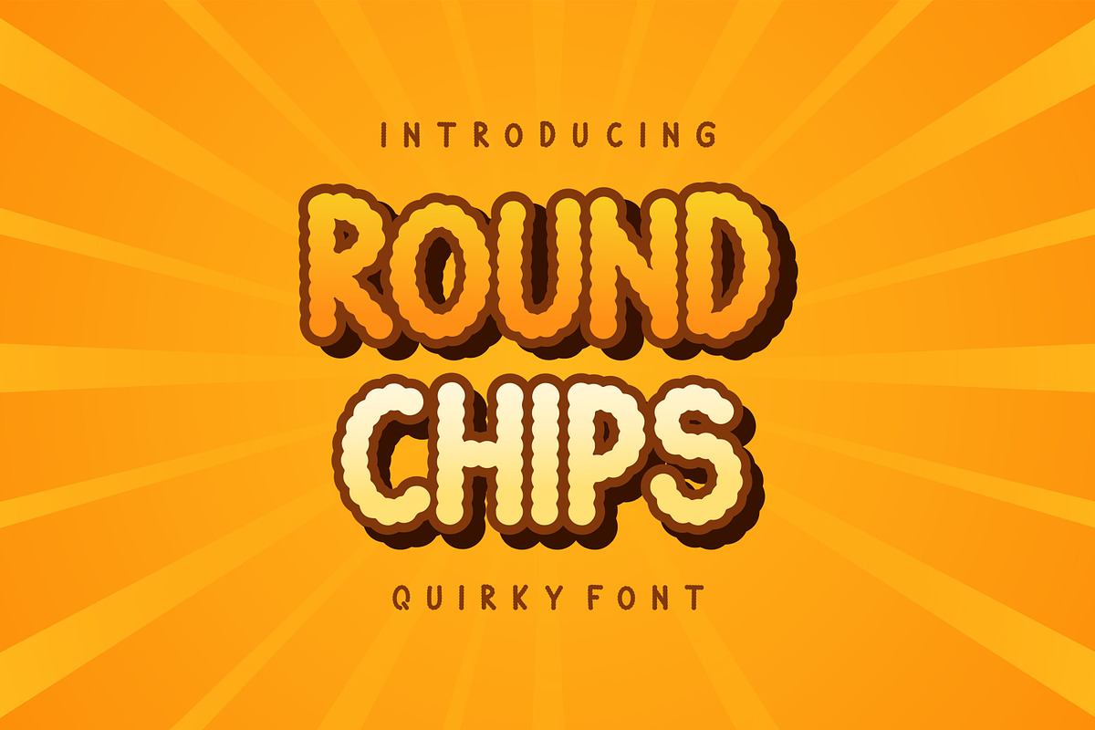 Round Chips, a Handwritten Font by Integritype Studio (Photo 1 of 6)