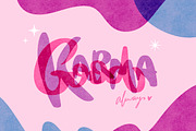 14 procreate riso lettering brushes, a Brush Add-On by laura.design (Thumbnail 5 of 8)