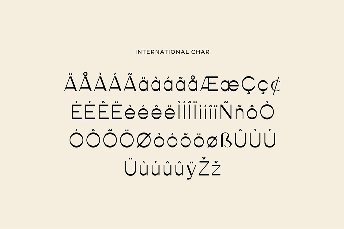 Severange Elegant Sans Serif Font, a Sans Serif Font by UICreative (Photo 7 of 13)