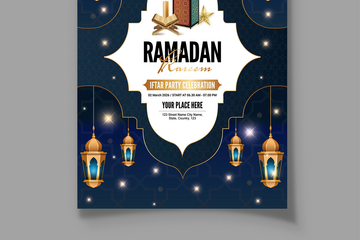 Ramadan Flyer, a Flyer Template by MightyDesign (Photo 3 of 8)