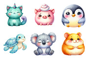 Squishmallow Animals Sublimation, an Illustration by CreationArt (Thumbnail 2 of 5)
