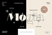 Mogia - Modern Classic Typeface, a Serif Font by delipensil (Thumbnail 5 of 13)