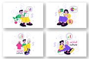 10 Side Hustle Culture Illustration, a Finance Illustration by denayunebgt (Thumbnail 3 of 4)