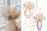 Boho Flowers Watercolour Collection, an Illustration by ViolettaKh (Thumbnail 2 of 10)