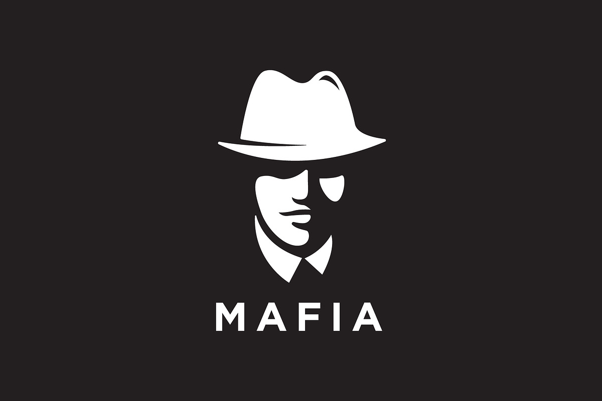 gentleman detective mafia logo, a Branding & Logo Template by funpixel