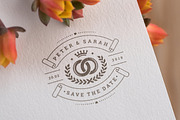 18 Wedding Logos and Badges, a Branding & Logo Template by Vasya Kobelev (Thumbnail 5 of 10)