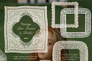 Vintage Lace Frames & Doilies, an Object Graphic by Purple (Thumbnail 5 of 14)