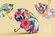 Bold Jungle Blooms Seamless Patterns, a Decorative Illustration by Ramona Schratt (Thumbnail 8 of 9)