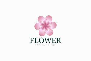 Decorative Flower Logo Simply Shape, a Branding & Logo Template by Signatoro