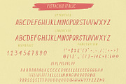 Pistachio - Frisky Handletterd Font, a Script Font by Anna Ivanir (Thumbnail 12 of 12)