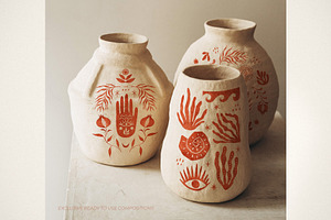 Terracotta Illustration Collection