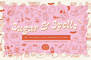 Halloween Clipart and Frames