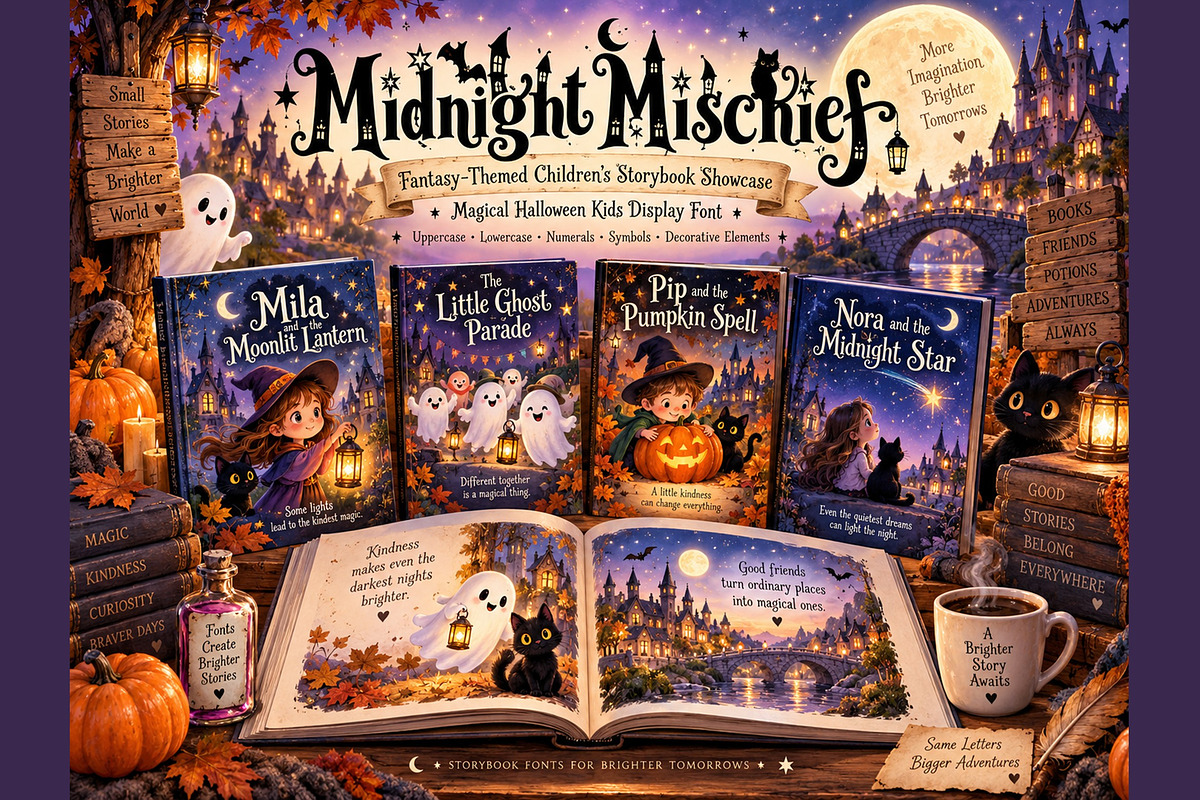 Midnight Mischief, a Symbol Font by Art StoreID (Photo 13 of 16)