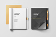 Notebook Mockup, a Product Mockup by zpackcreative (Thumbnail 1 of 4)