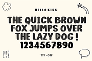 Cute Retro – Retro Display Font, a Handwritten Font by KiddoGlyphs Studio (Thumbnail 4 of 5)