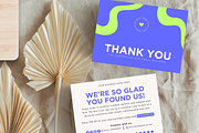 Cute Thank You Card Small Business, a Card Template by Elegant_Studio44 (Thumbnail 3 of 5)