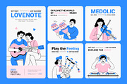 Musician Illustration Art, a Person Illustration by Vectors Market (Thumbnail 3 of 9)