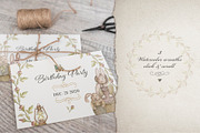 Vintage rabbits. Watercolor set, an Object Graphic by JuliaBadeeva (Thumbnail 2 of 7)