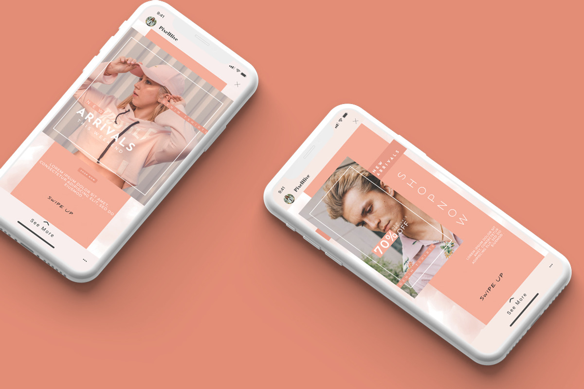 Animated Instagram Stories & Posts, a Social Media Template by PixelHive Pro (Photo 5 of 13)