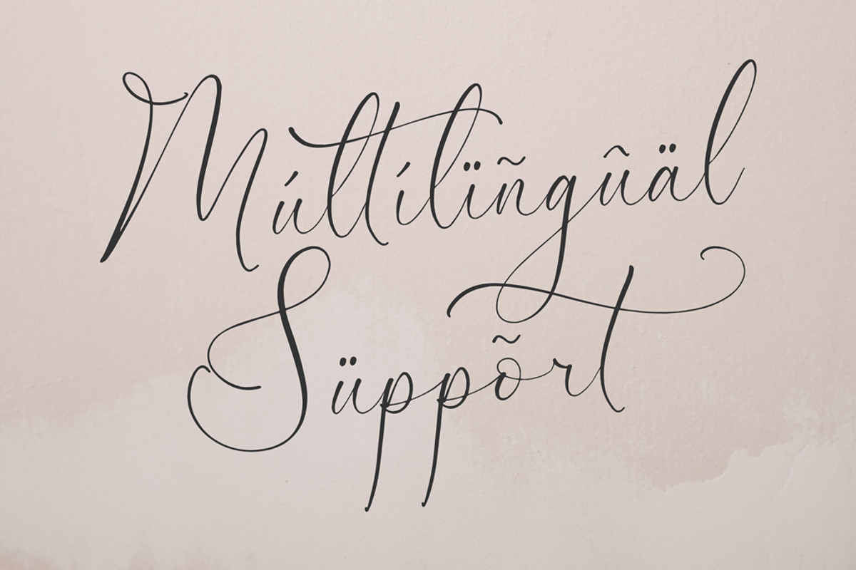 Garbina Sarleta Beauty Calligraphy, a Script Font by Storytype Studio (Photo 11 of 14)