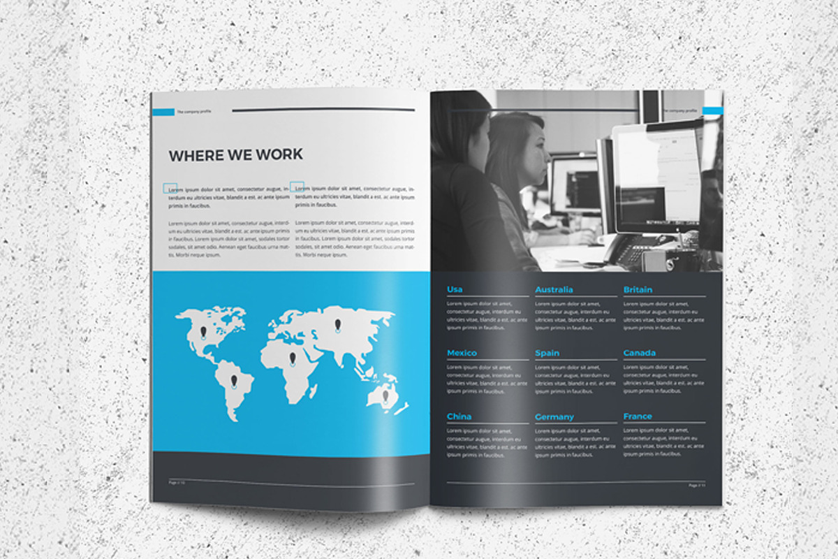 Company Profile, a Brochure Template by obidullah_01 (Photo 6 of 8)