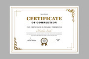 Certificate Design Template Layout, a Stationery Template by MightyDesign (Thumbnail 2 of 6)