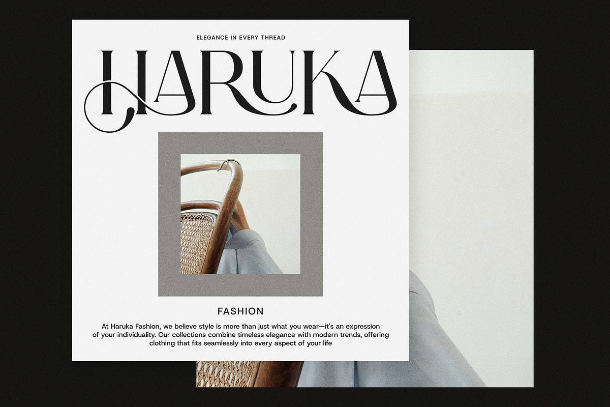 Haliko Elegant Serif Font, a Serif Font by Graphicxell (Photo 6 of 8)