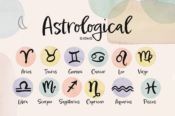 Astrological Symbols preview 4