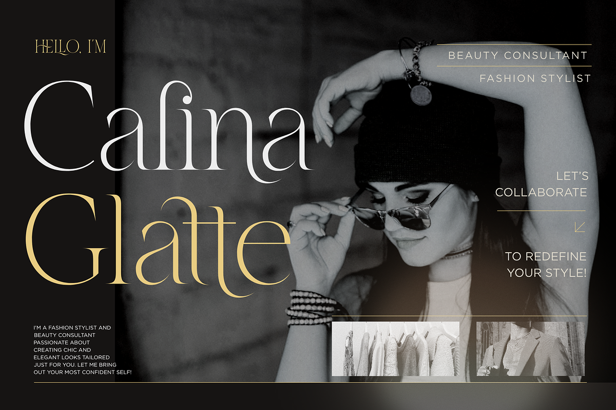 Glatte Ligature Serif Font, a Serif Font by Dylla_studio (Photo 2 of 11)