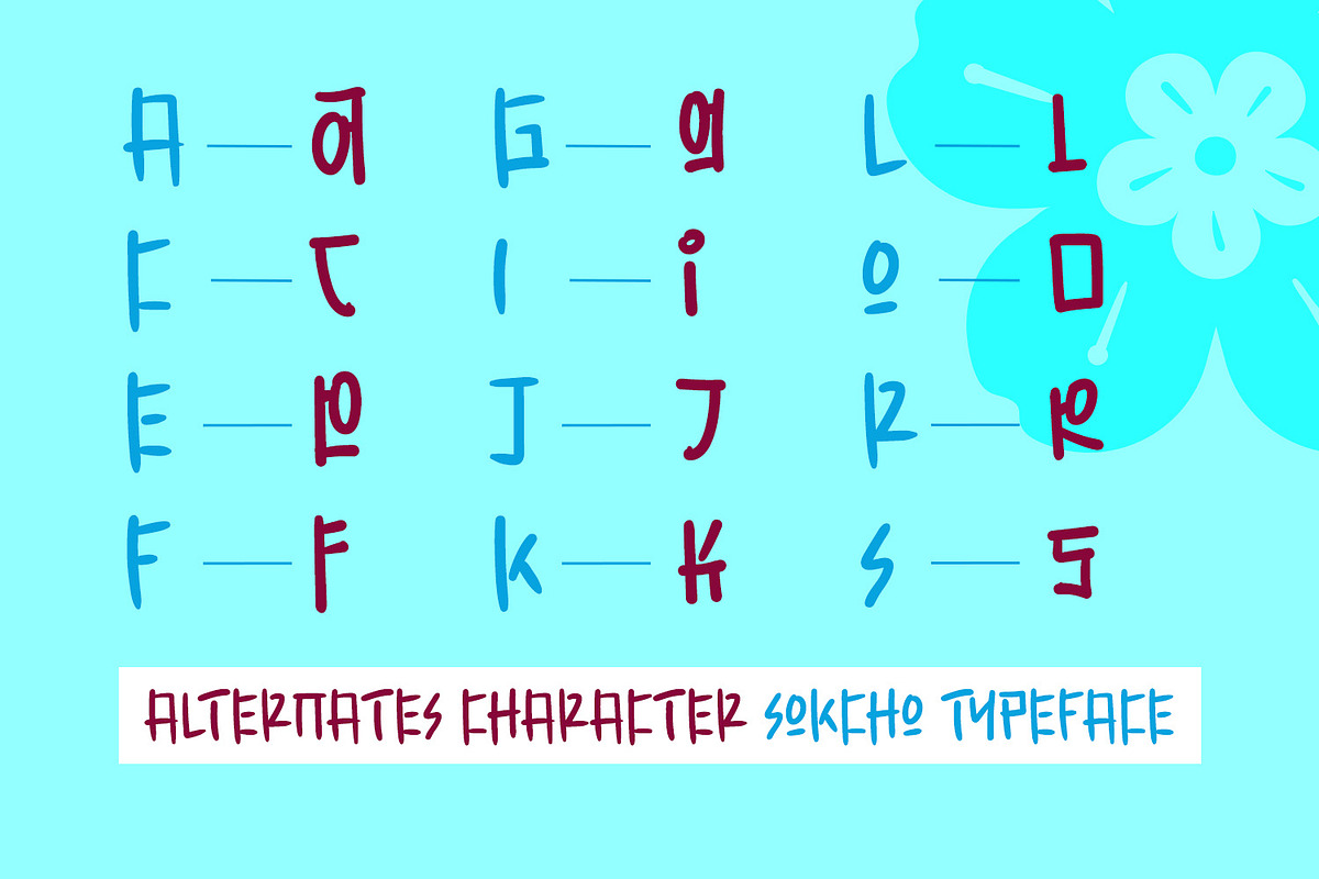 Sokcho, a Symbol Font by Ditatype (Photo 10 of 11)