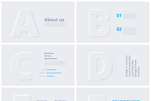 Neumorphic PowePoint Presentation