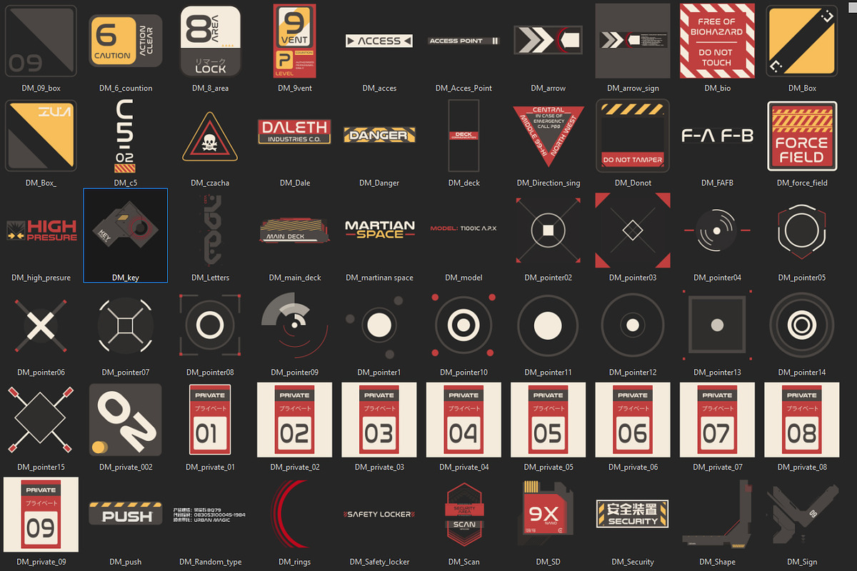 Cyber Sci-Fi Substance Painter Tools preview 2