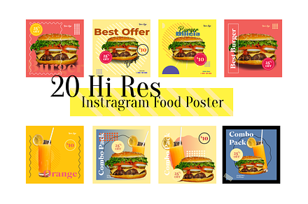 Best Hi Res Instragram Food Poster