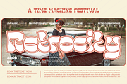 Tiki Tangle - Retro Display Font, a Serif Font by Shakira Studio (Thumbnail 9 of 15)