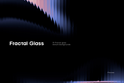 Fractal Glass Texture Backgrounds, a Background Graphic by Ghurafa Studio (Thumbnail 2 of 10)