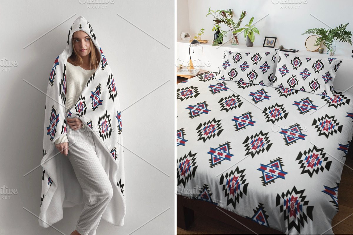 Modern Aztec Southwest Pattern, a Pattern Graphic by PPEthnicDecorPattern (Photo 2 of 7)