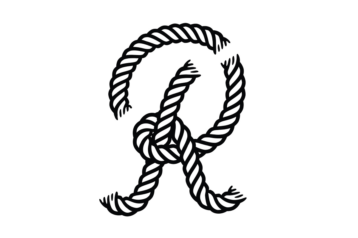 Rope Pattern Brush, an Object Graphic by MightySHORT (Photo 1 of 2)