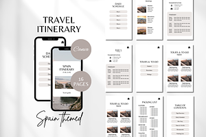Travel Itinerary Template